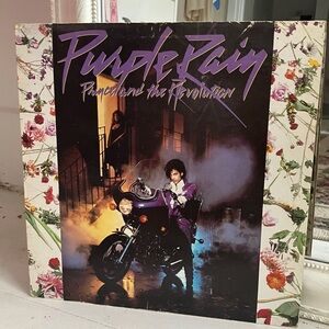 Warner Bros. Purple Rain Vinyl Record - Prince and the revolution